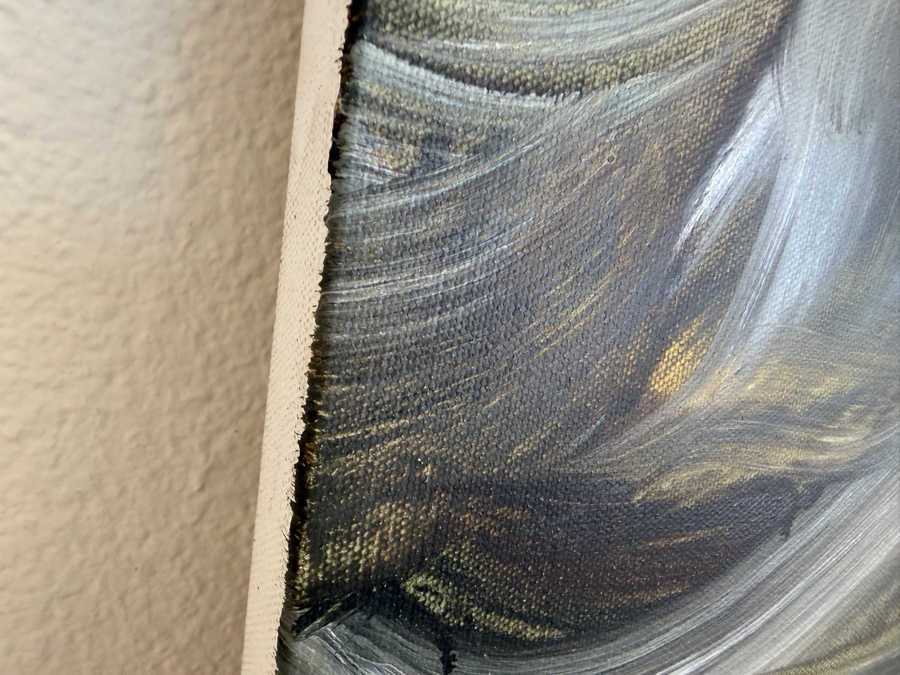 Gerrit Greve (1948-2024, Cardiff by the Sea, CA) Original Acrylic Painting On Canvas Untitled 2017 Signed Verso 24 X 18 Estimate $400 - $500 [Photo 4]