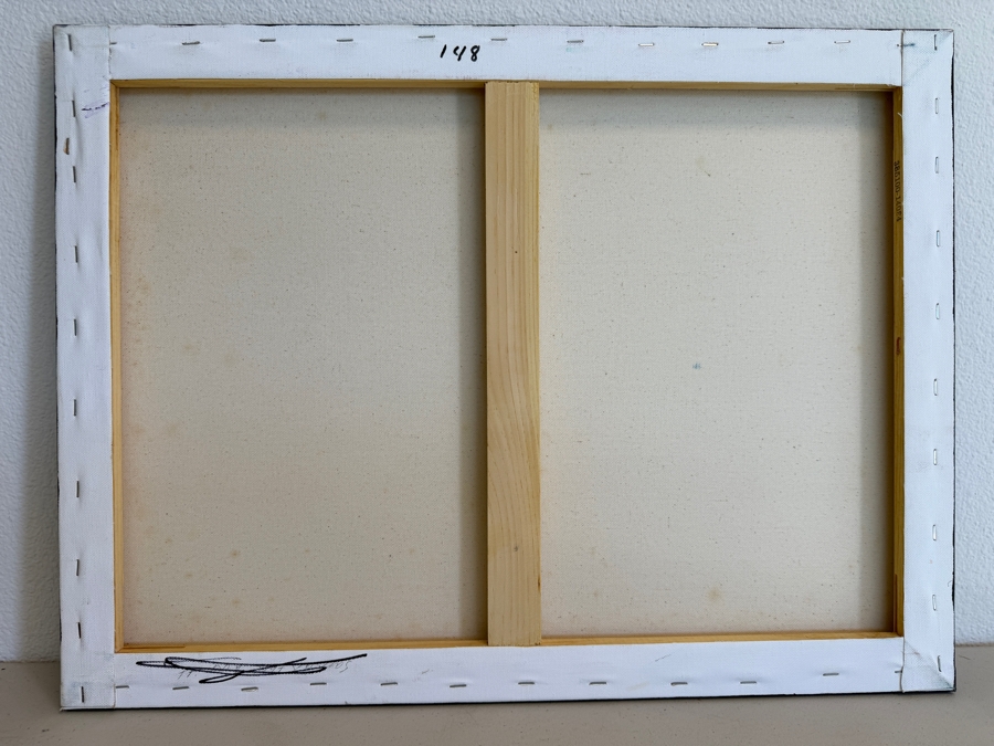 Gerrit Greve (1948-2024, Cardiff by the Sea, CA) Original Acrylic Painting On Canvas Untitled Waves Signed Bottom Left 24 X 18 Estimate $400 - $500 [Photo 7]