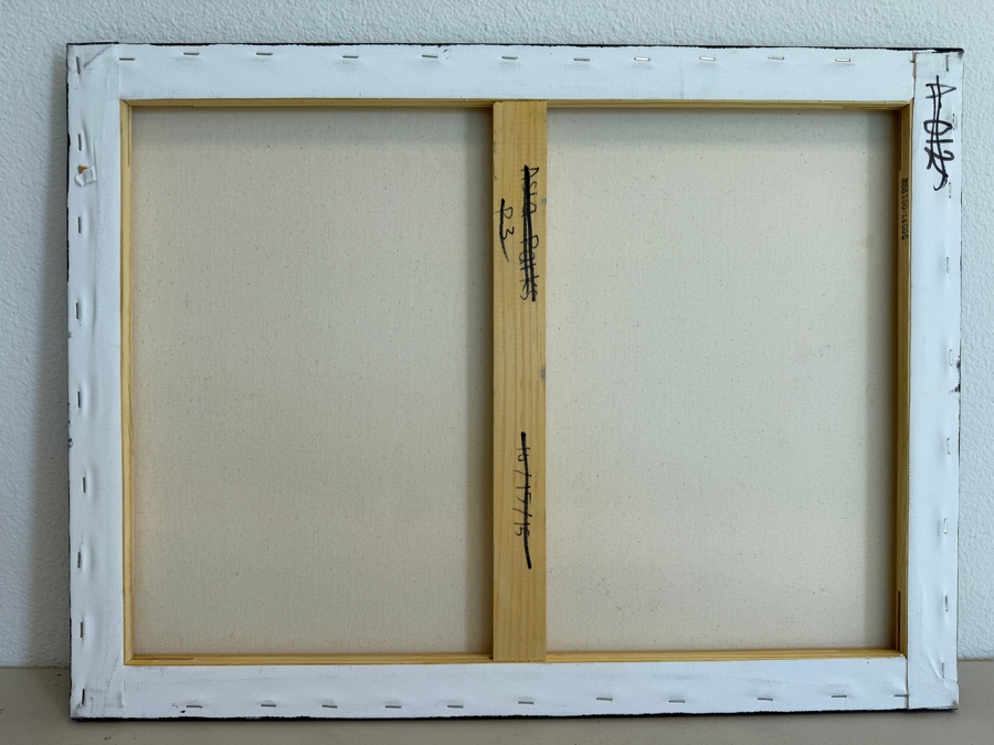 Gerrit Greve (1948-2024, Cardiff by the Sea, CA) Original Acrylic Painting On Canvas Untitled Waves Signed Bottom Left 24 X 18 Estimate $400 - $500 [Photo 6]