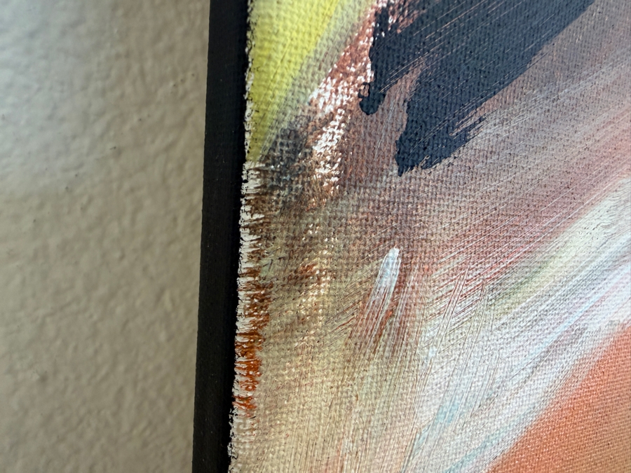 Gerrit Greve (1948-2024, Cardiff by the Sea, CA) Original Acrylic Painting On Canvas Untitled 2019 Signed Bottom Left and Verso 18 X 24 Estimate $400 - $500 [Photo 5]