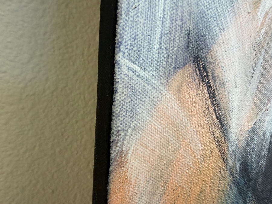 Gerrit Greve (1948-2024, Cardiff by the Sea, CA) Original Acrylic Painting On Canvas Untitled 2016 Signed Verso 18 X 24 Estimate $400 - $500 [Photo 4]