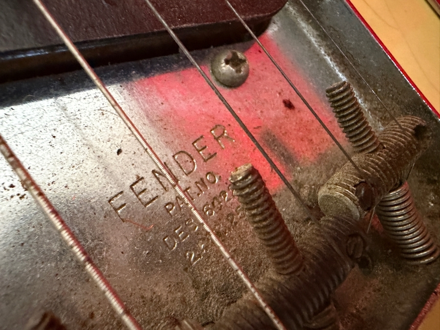 Vintage 1967 Fender Transition Telecaster Electric Guitar from Wade Norton's Personal Collection with Purchase Receipt - Appraised by Norman's Rare Guitars in 2011 for $3,500 (Appraisal Included)
 [Photo 12]