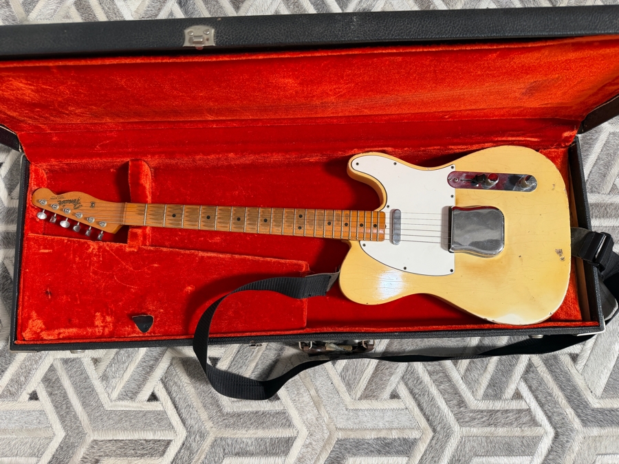 Vintage 1967 Fender Transition Telecaster Electric Guitar from Wade Norton's Personal Collection with Purchase Receipt - Appraised by Norman's Rare Guitars in 2011 for $3,500 (Appraisal Included)
 [Photo 6]