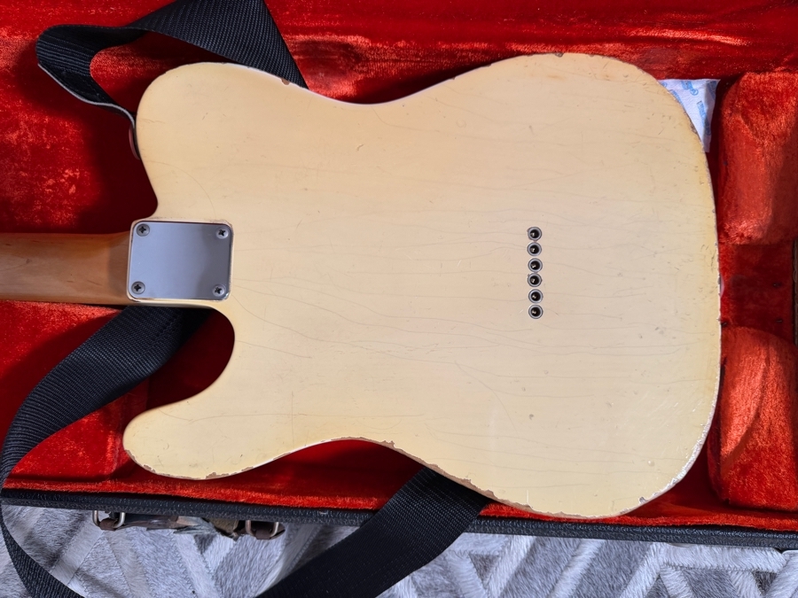 Vintage 1967 Fender Transition Telecaster Electric Guitar from Wade Norton's Personal Collection with Purchase Receipt - Appraised by Norman's Rare Guitars in 2011 for $3,500 (Appraisal Included)
 [Photo 17]