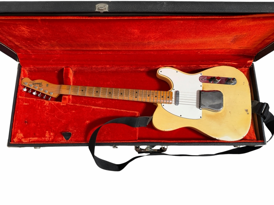 Vintage 1967 Fender Transition Telecaster Electric Guitar from Wade Norton's Personal Collection with Purchase Receipt - Appraised by Norman's Rare Guitars in 2011 for $3,500 (Appraisal Included)
