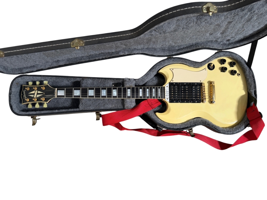 Vintage 1992 Gibson 1962 Les Paul Custom Reissue 90421406 from Wade Norton's Personal Collection - Primary Guitar Used on the Triple-Platinum Papa Roach Debut Album Infest - Used Extensively as a Primary Studio Tool at NRG Recording