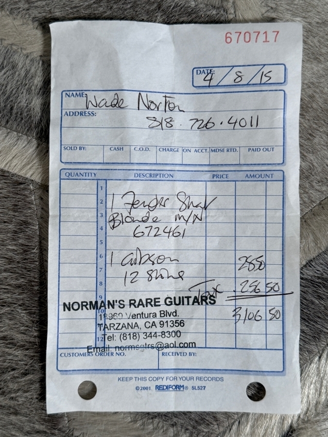 Vintage 1969 Gibson B-45-12 Acoustic 12-String Guitar from Wade Norton's Personal Collection [Photo 13]