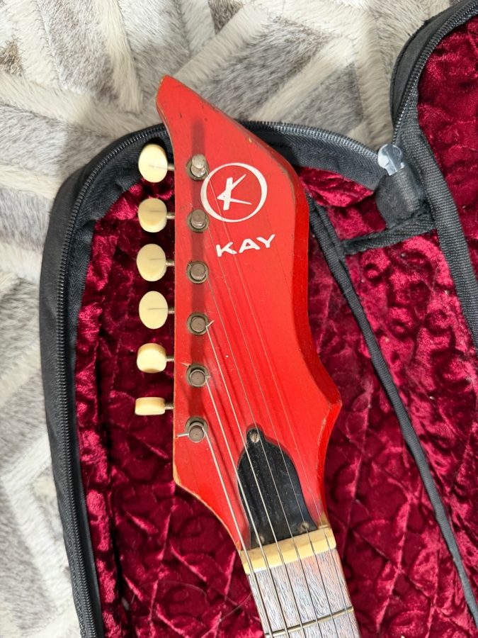Vintage 1963–1965 Kay K571 Speed Demon (Single-Pickup) Electric Guitar from Wade Norton's Personal Collection [Photo 10]