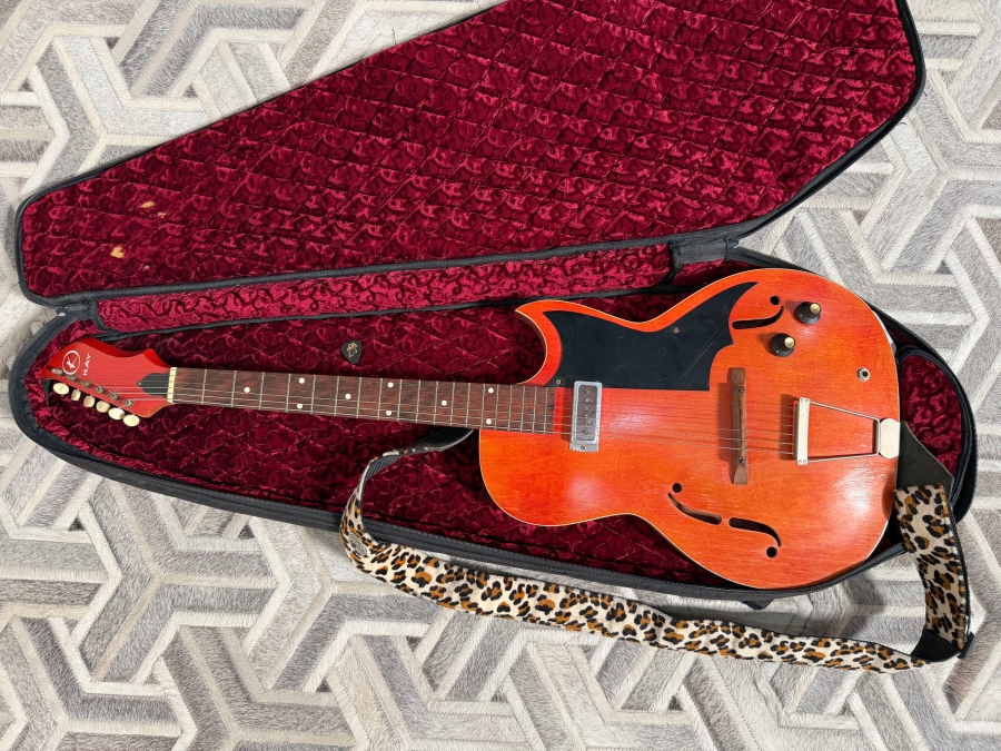 Vintage 1963–1965 Kay K571 Speed Demon (Single-Pickup) Electric Guitar from Wade Norton's Personal Collection [Photo 2]