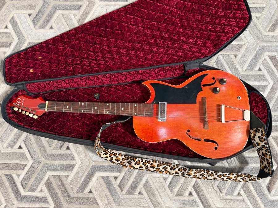 Vintage 1963–1965 Kay K571 Speed Demon (Single-Pickup) Electric Guitar from Wade Norton's Personal Collection [Photo 3]