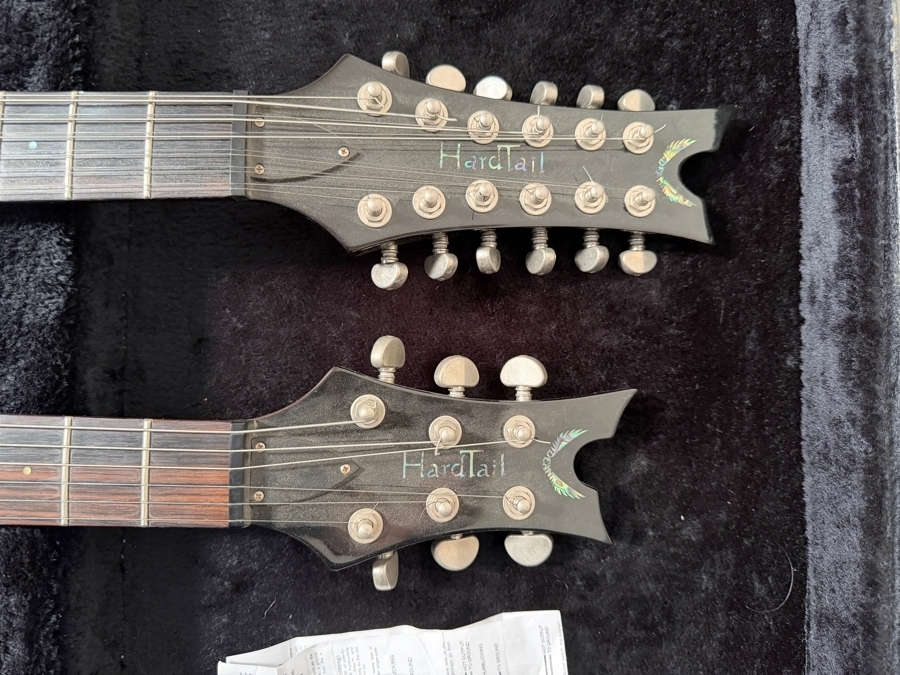 Vintage 2006 Dean Hardtail Doubleneck 6/12 06100399 Electric Guitar from Wade Norton's Personal Collection [Photo 10]