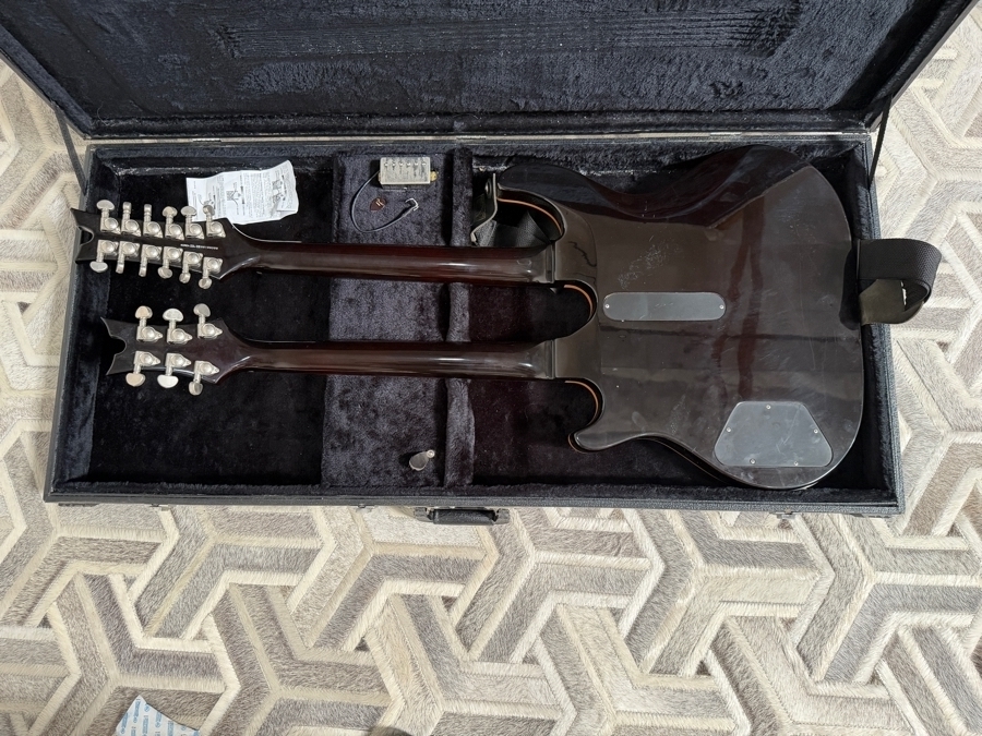 Vintage 2006 Dean Hardtail Doubleneck 6/12 06100399 Electric Guitar from Wade Norton's Personal Collection [Photo 15]