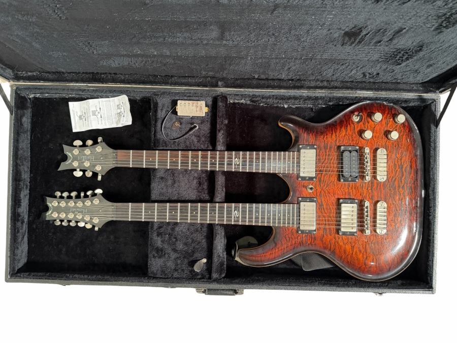 Vintage 2006 Dean Hardtail Doubleneck 6/12 06100399 Electric Guitar from Wade Norton's Personal Collection
