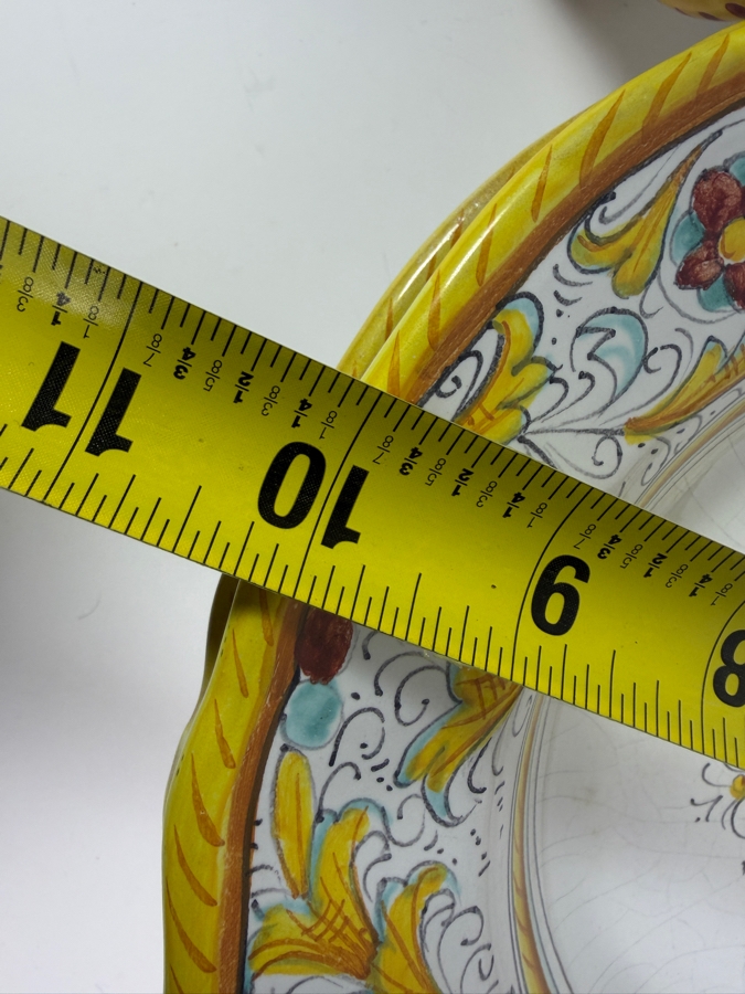 Just Added - Italian Deruta (4) Coffee Cups and (4) 10' Bowls [Photo 7]