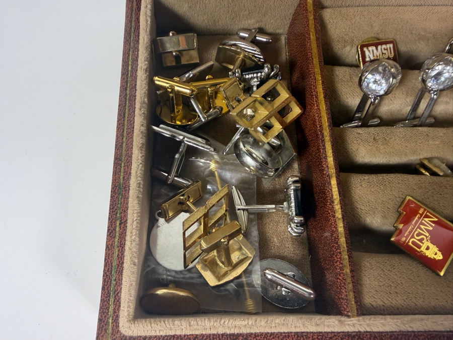 Just Added - Collection of Dr. Robert C. Tausworthe's Vintage Cufflinks, Tie Clips and Pins [Photo 8]