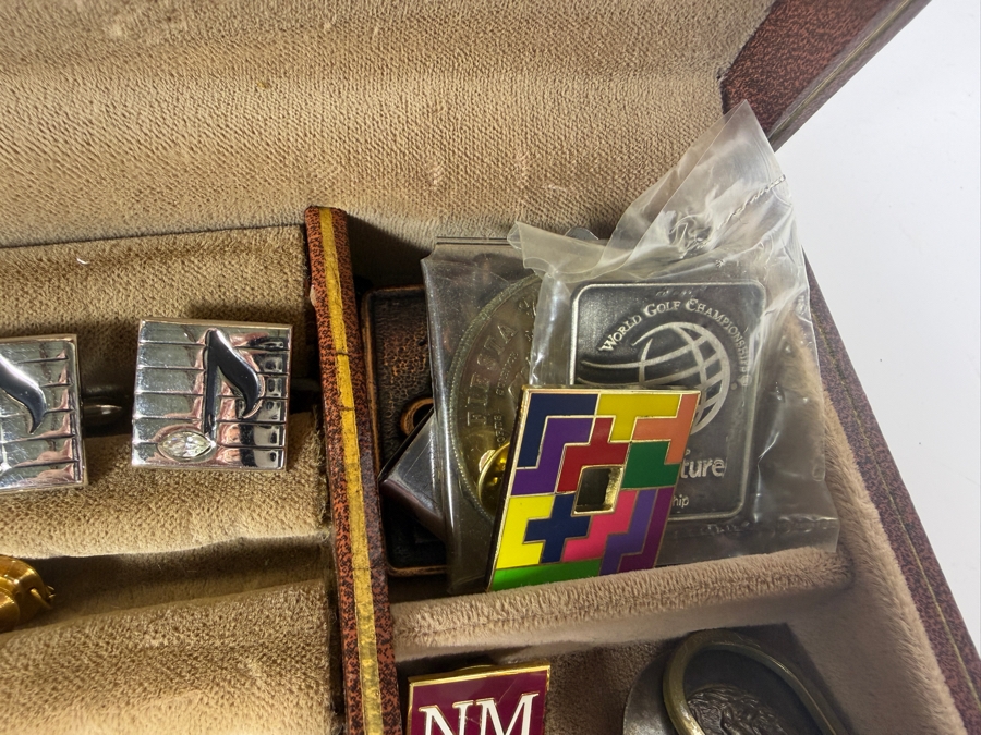 Just Added - Collection of Dr. Robert C. Tausworthe's Vintage Cufflinks, Tie Clips and Pins [Photo 7]