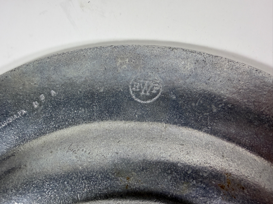 Just Added - Vintage Wilton Armetale Pewter Plate Featuring the Great Seal of the United States 11W [Photo 5]