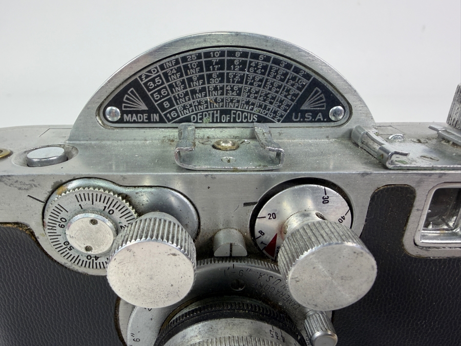 Just Added - Vintage Univex Mercury II (Model CX) Half-Frame 35mm Film Camera Manufactured by the Universal Camera Corp. [Photo 3]