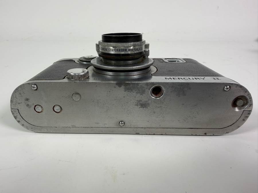 Just Added - Vintage Univex Mercury II (Model CX) Half-Frame 35mm Film Camera Manufactured by the Universal Camera Corp. [Photo 7]