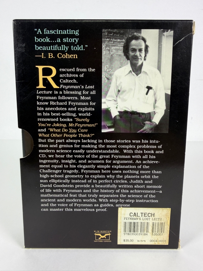 Just Added - Feynman's Lost Lecture: The Motion of Planets Around the Sun Written by David L. Goodstein and Judith R. Goodstein [Photo 6]