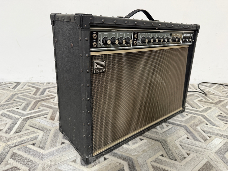 Vintage 1979 Roland JC-120 Jazz Chorus Combo 100065 Solid-State Amplifier from Wade Norton's Personal Collection [Photo 8]