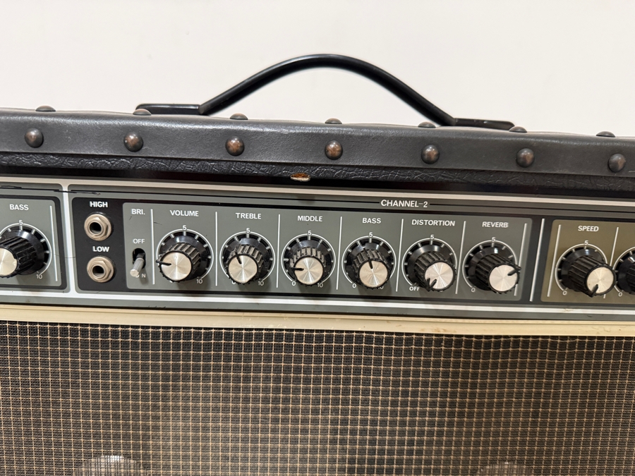Vintage 1979 Roland JC-120 Jazz Chorus Combo 100065 Solid-State Amplifier from Wade Norton's Personal Collection [Photo 6]
