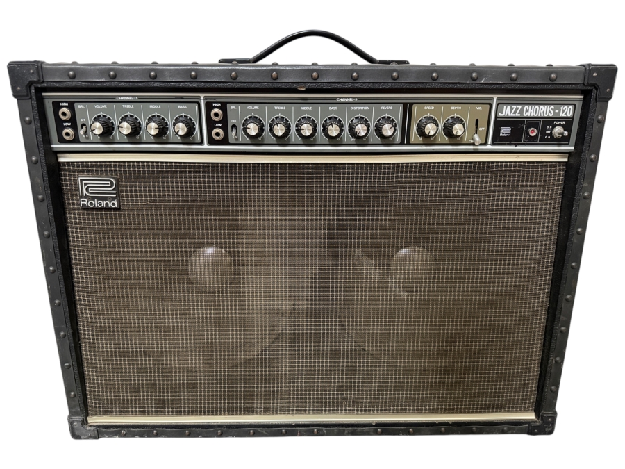 Vintage 1979 Roland JC-120 Jazz Chorus Combo 100065 Solid-State Amplifier from Wade Norton's Personal Collection