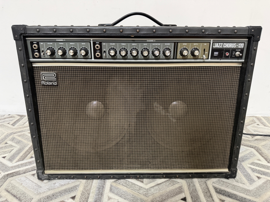 Vintage 1979 Roland JC-120 Jazz Chorus Combo 100065 Solid-State Amplifier from Wade Norton's Personal Collection [Photo 2]