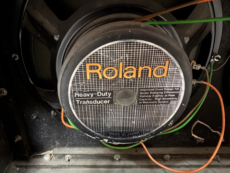 Vintage 1979 Roland JC-120 Jazz Chorus Combo 100065 Solid-State Amplifier from Wade Norton's Personal Collection [Photo 10]