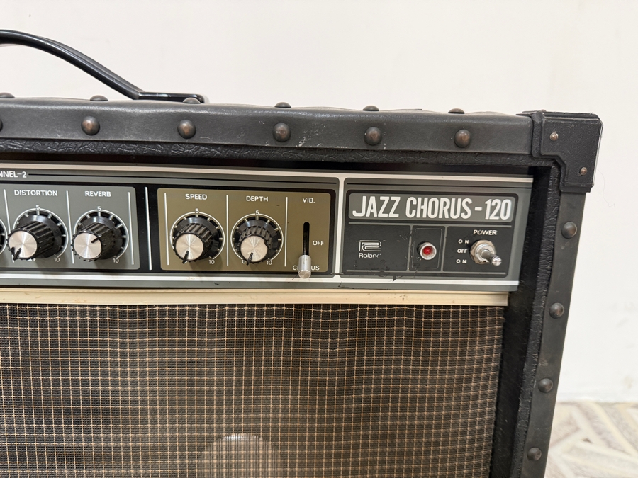 Vintage 1979 Roland JC-120 Jazz Chorus Combo 100065 Solid-State Amplifier from Wade Norton's Personal Collection [Photo 7]