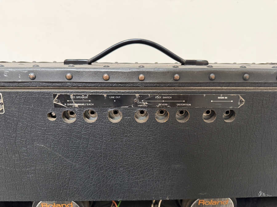 Vintage 1979 Roland JC-120 Jazz Chorus Combo 100065 Solid-State Amplifier from Wade Norton's Personal Collection [Photo 13]