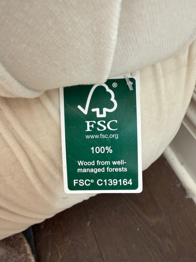 CB2 King Cantar Ivory Velvet Upholstered Bed Frame (Mattress Not Included) [Photo 8]