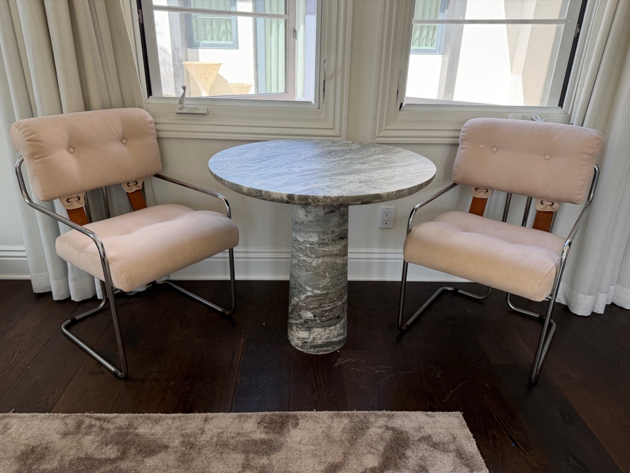 Set of 4 Guido Faleschini For I4 Mariani Tucroma Chairs [Photo 4]