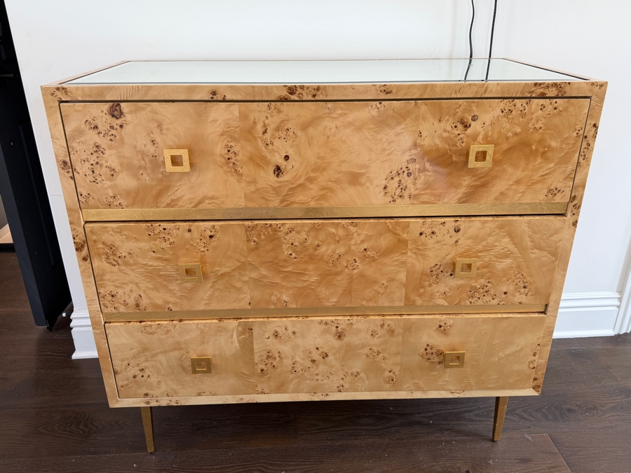 Safavieh Katia Retro Chic 3-Drawer Accent Chest Retail 42W X 19D X 39H $800 [Photo 3]