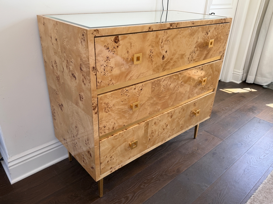 Safavieh Katia Retro Chic 3-Drawer Accent Chest Retail 42W X 19D X 39H $800 [Photo 5]