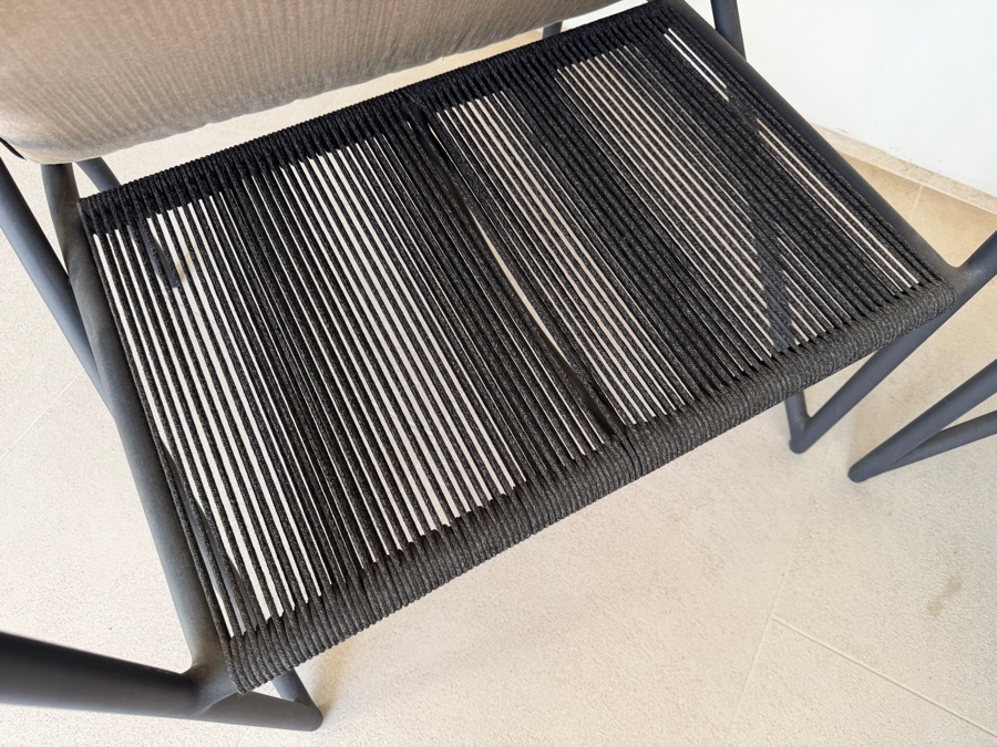 Pair of Postmodern-Style Outdoor Mario Botta Style Lounge Armchairs 27.5W X 28D X 30.5H [Photo 5]