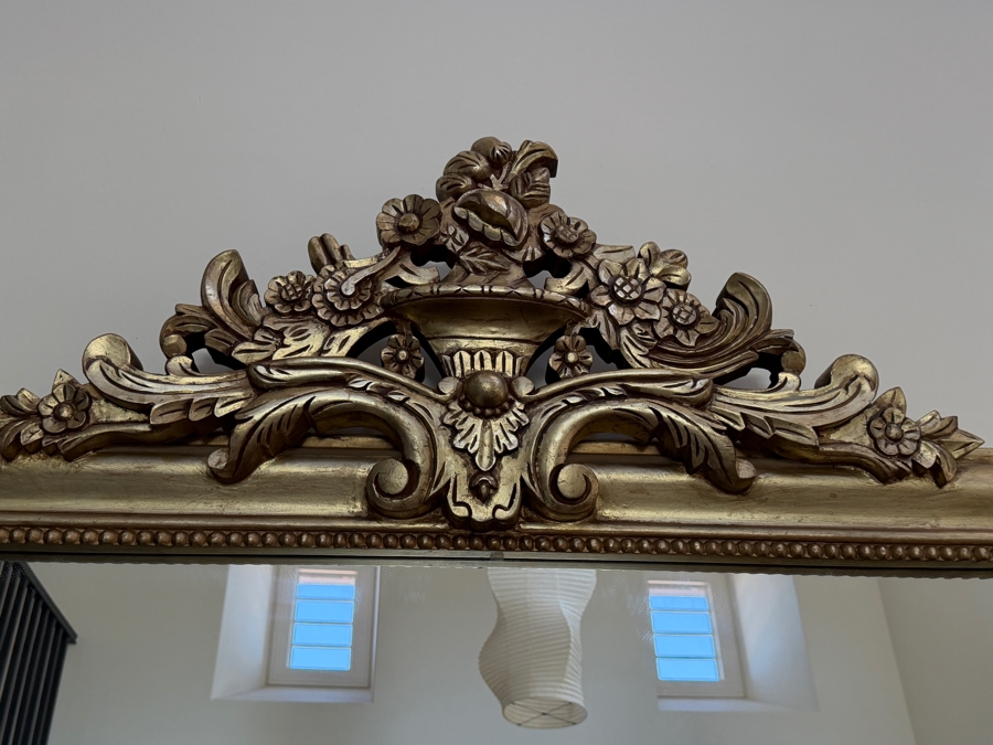 Restoration Hardware 'Louis Philippe Gilt' Grand Floor Mirror 55W X 115H Retail $4,115 [Photo 6]