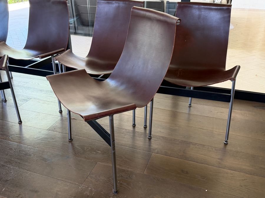 Set of 6 William Katavolos, Ross Littell & Douglas Kelley '3LC T-Chairs' for ICF De Padova Original Price: $13,633 [Photo 4]