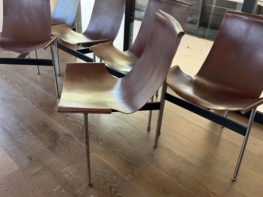 Set of 6 William Katavolos, Ross Littell & Douglas Kelley '3LC T-Chairs' for ICF De Padova Original Price: $13,633 [Photo 5]