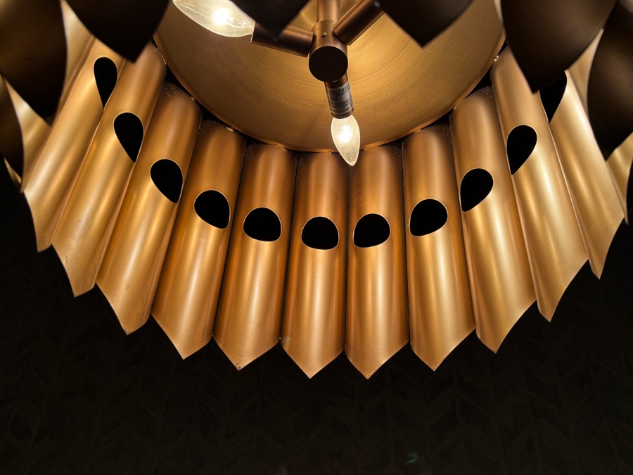 Impressive Rhythmic Organ Pipe Style Light Fixture 23'W X 26'H [Photo 2]