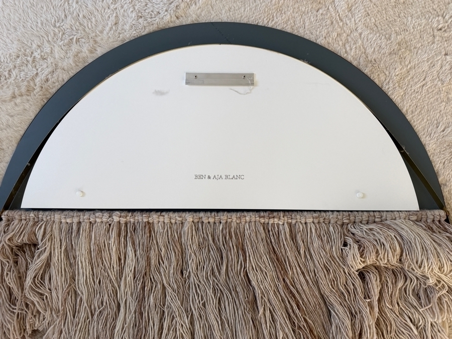 Half Moon Mirror Created by the Design Studio Ben & Aja Blanc 46'W X 43'H Retails $3,200 [Photo 2]