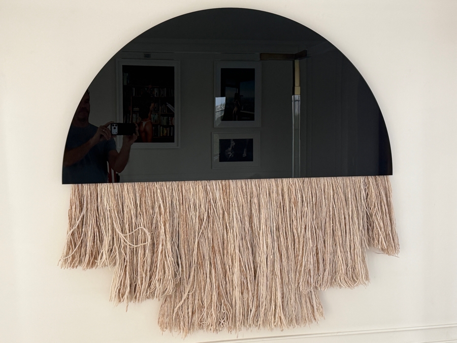 Half Moon Mirror Created by the Design Studio Ben & Aja Blanc 46'W X 43'H Retails $3,200 [Photo 8]