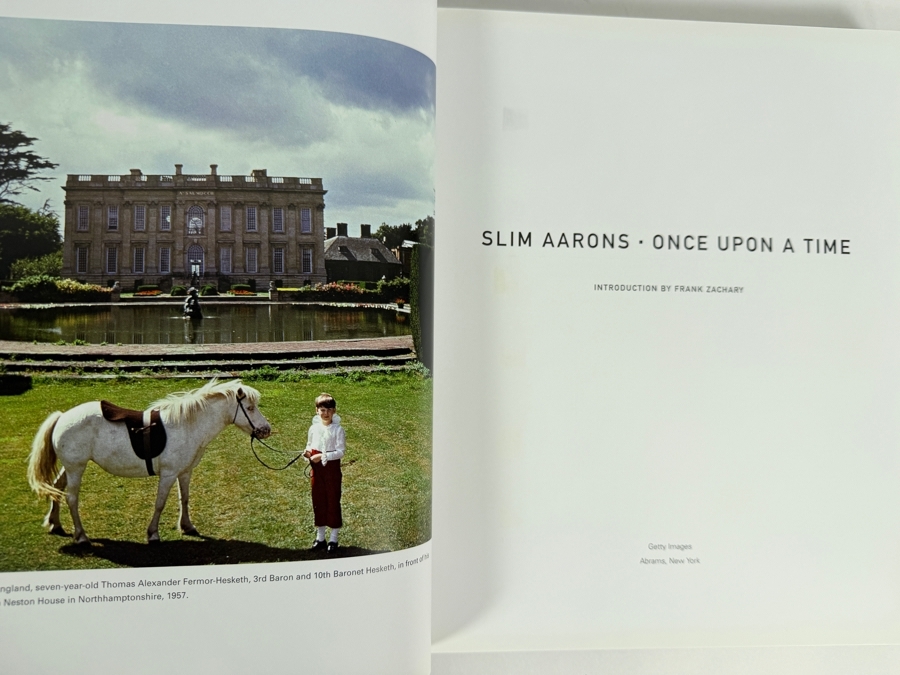 Famous Lifestyle Photography Hardcover Monograph Book Slim Aarons: Once Upon a Time Published by Abrams Books Retails $95.00 [Photo 4]