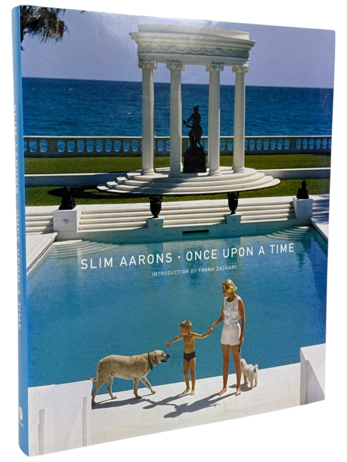 Famous Lifestyle Photography Hardcover Monograph Book Slim Aarons: Once Upon a Time Published by Abrams Books Retails $95.00