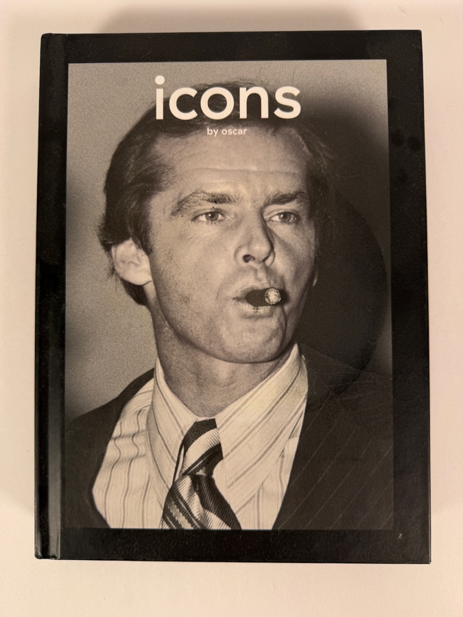 Celebrity Photography Hardcover Book Icons by Oscar by Renowned Photojournalist Oscar Abolafia Retails $45.00 [Photo 2]