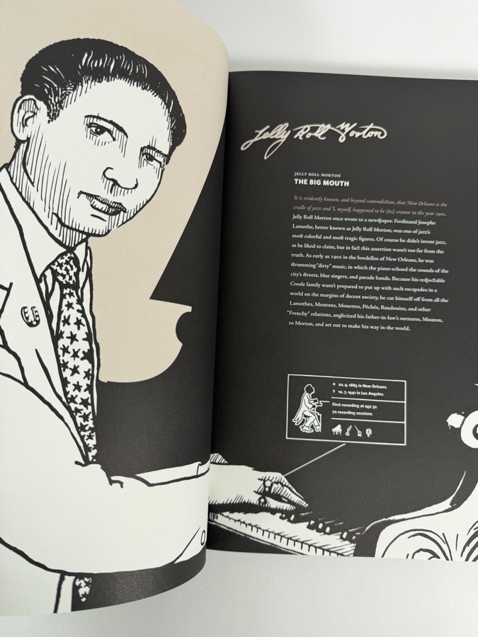 Award-Winning Hardcover Book Titled Jazz: New York in the Roaring Twenties by Illustrator Robert Nippoldt with Text by Hans-Jurgen Schaal Published by TASCHEN Retails $49.99 [Photo 6]