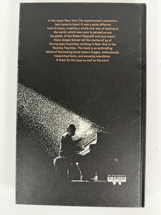 Award-Winning Hardcover Book Titled Jazz: New York in the Roaring Twenties by Illustrator Robert Nippoldt with Text by Hans-Jurgen Schaal Published by TASCHEN Retails $49.99 [Photo 7]