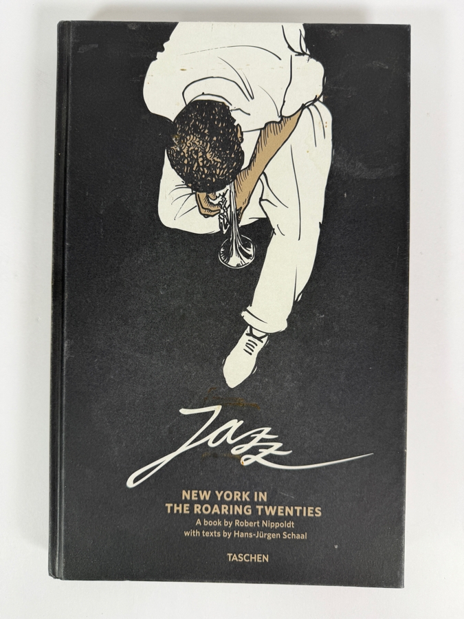 Award-Winning Hardcover Book Titled Jazz: New York in the Roaring Twenties by Illustrator Robert Nippoldt with Text by Hans-Jurgen Schaal Published by TASCHEN Retails $49.99 [Photo 2]