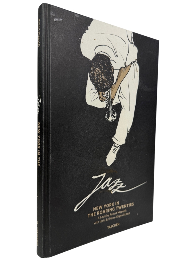 Award-Winning Hardcover Book Titled Jazz: New York in the Roaring Twenties by Illustrator Robert Nippoldt with Text by Hans-Jurgen Schaal Published by TASCHEN Retails $49.99