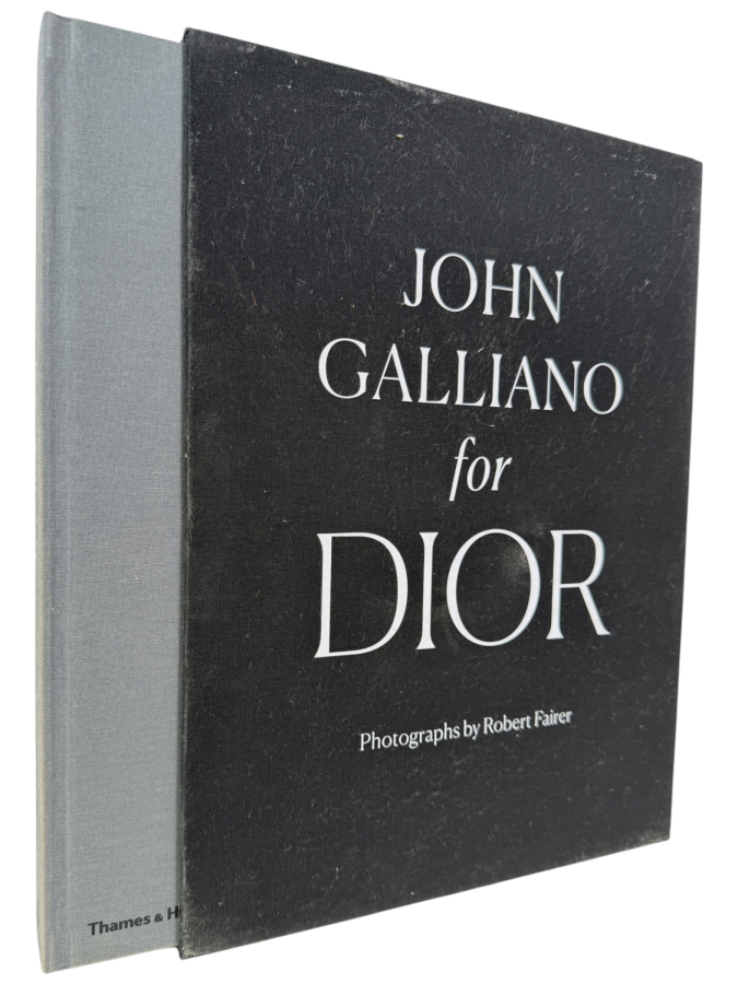 Luxury Coffee Table Hardcover Book John Galliano for Dior with Photography by Robert Fairer Retails $160.00